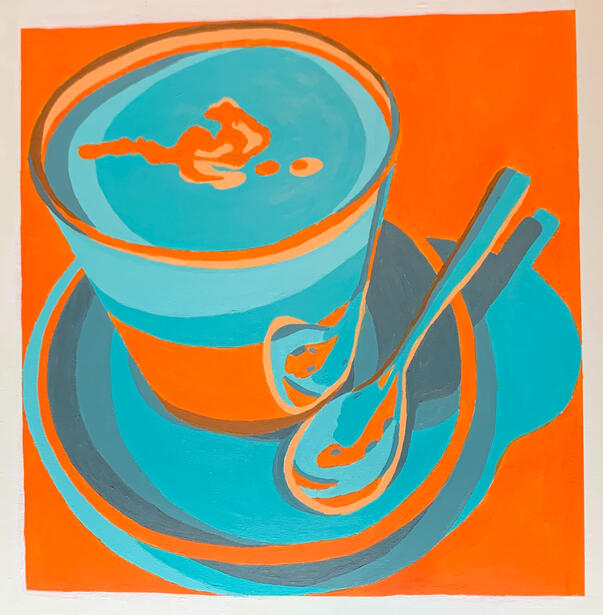 Orange + Teal Complimentary Colors